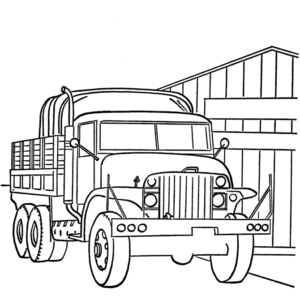 Truck coloring pages printable for free download