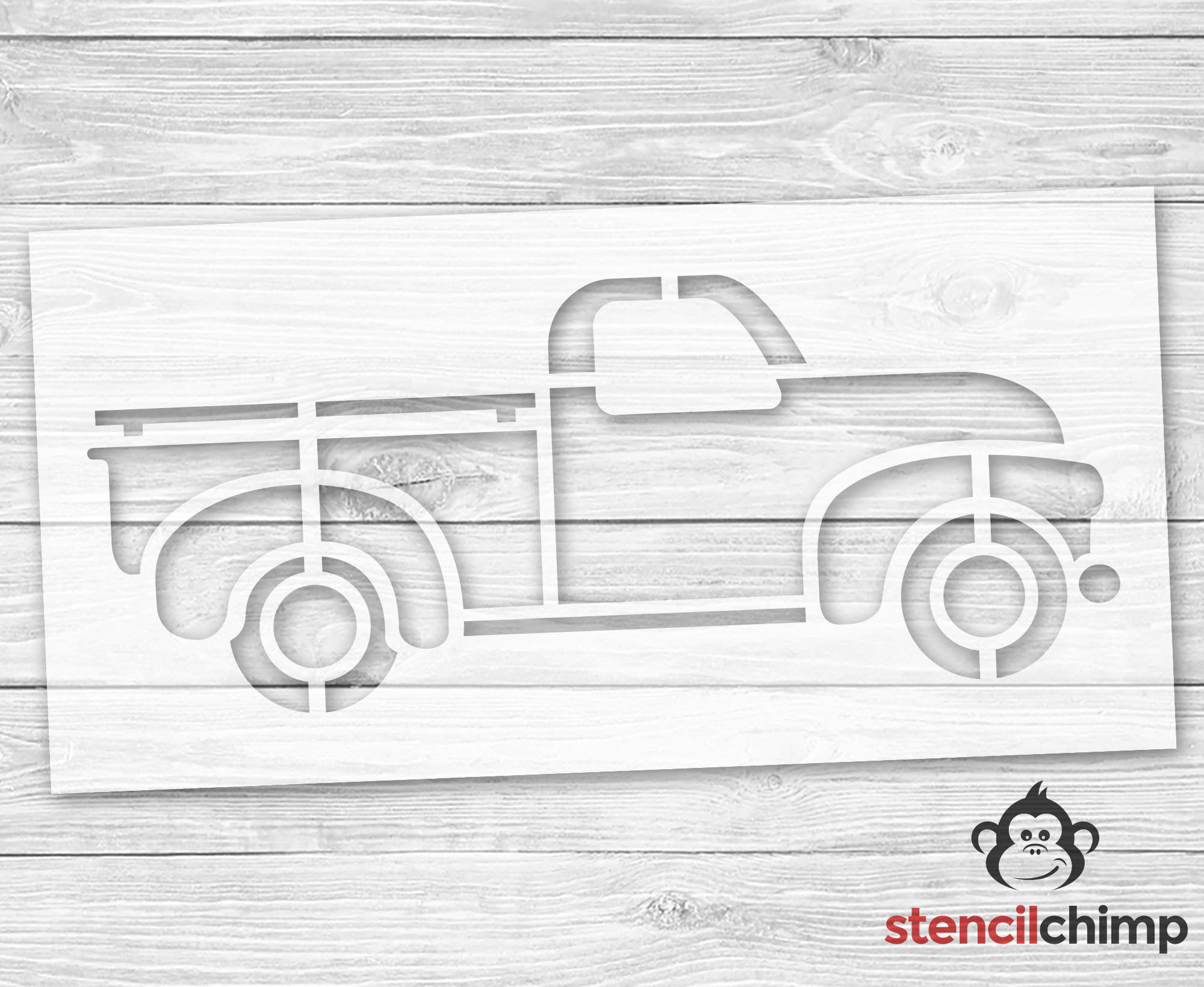 Old truck stencil vintage pickup truck stencil truck stencil for painting craft diy art stencil vinyl reusable plastic farmhouse decor