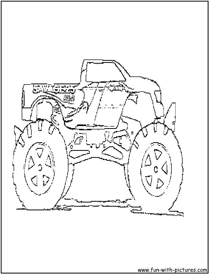 Truck coloring pages