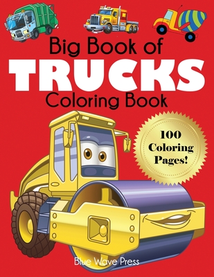 Big book of trucks coloring book paperback penguin bookshop