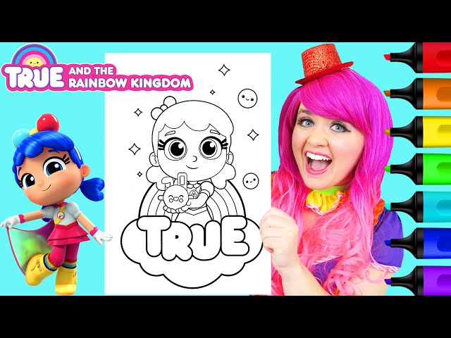 Coloring true and the rainbow kingdo wishes arkers