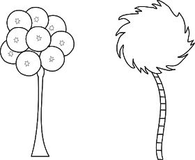 Beyond the fringe prim pear digi and bonus free truffula tree the lorax dr seuss preschool crafts dr seuss crafts