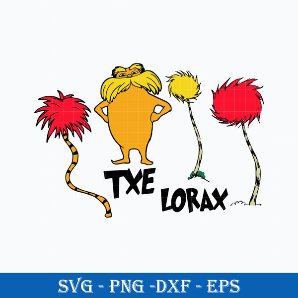 The lorax svg truffula tree lorax svg dr seuss svg png d