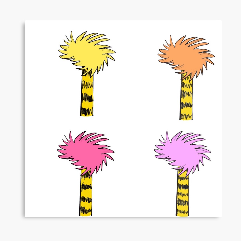 Truffula tree postcard for sale by fangirllife