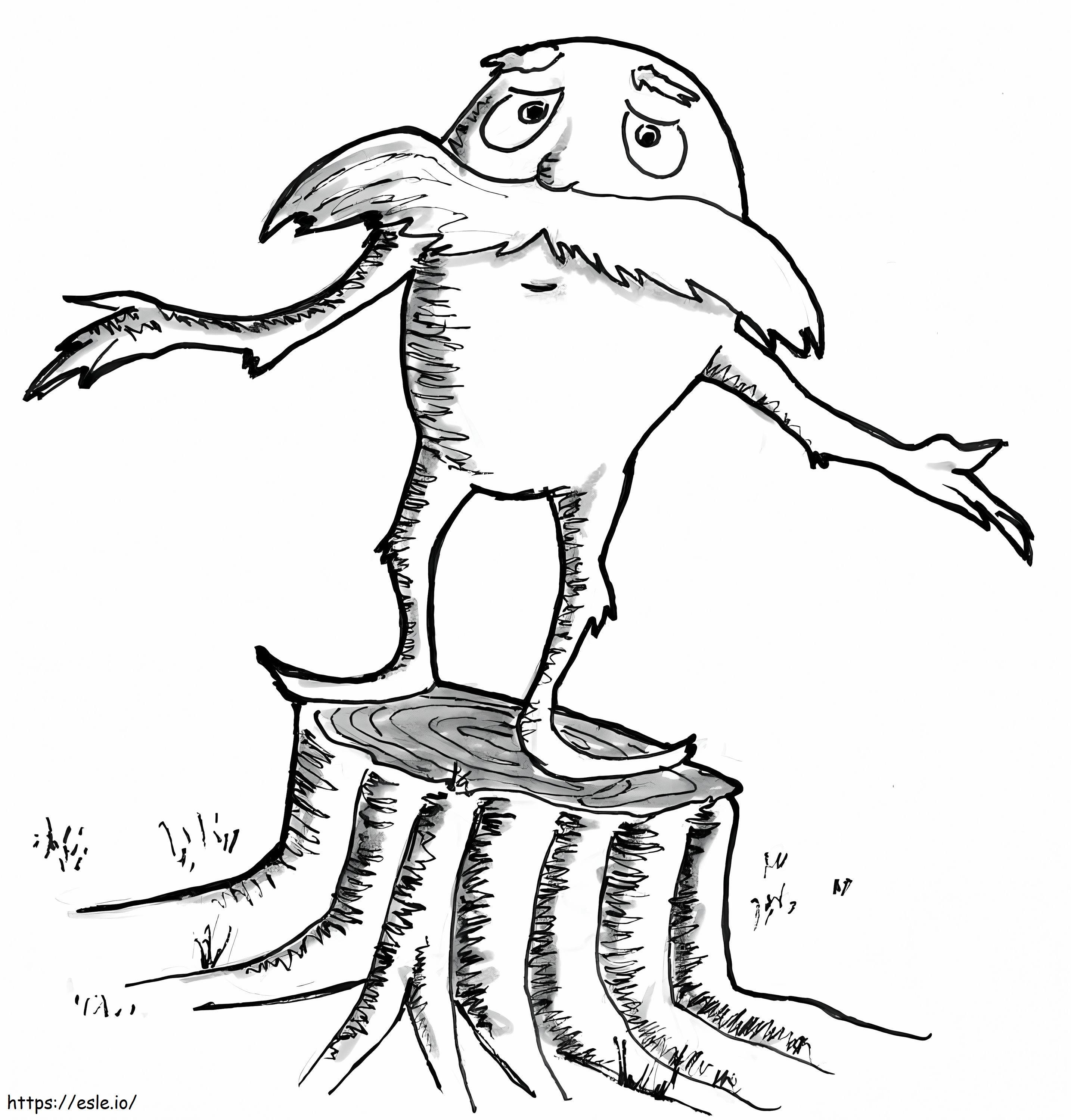 Lorax coloring page