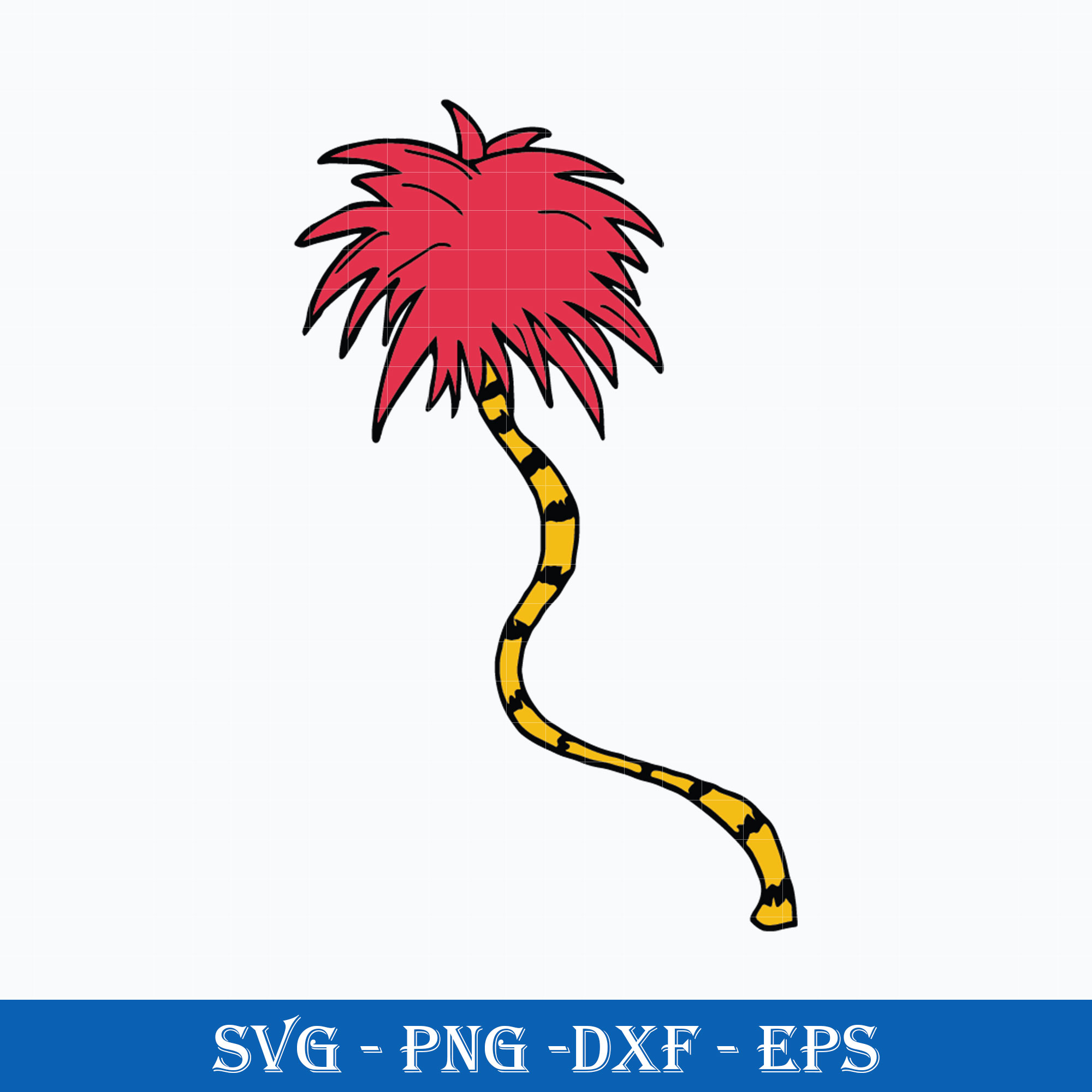 Truffula tree red svg lorax tree svg dr seuss svg png dx