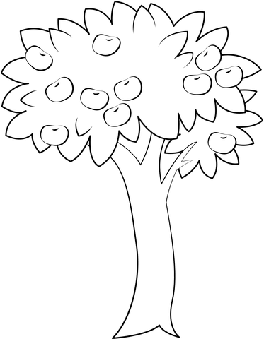 Apple tree printable template free printable papercraft templates
