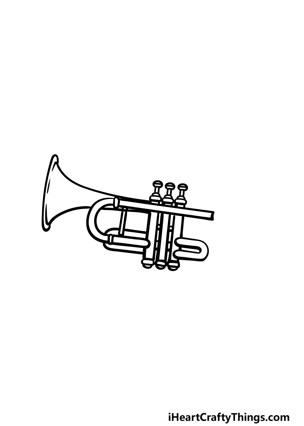 Trumpet drawing