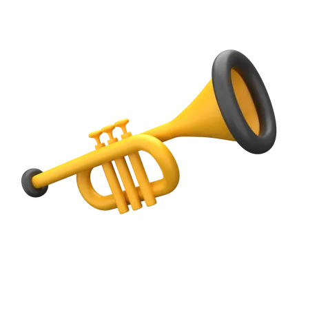 D trumpet illustrations