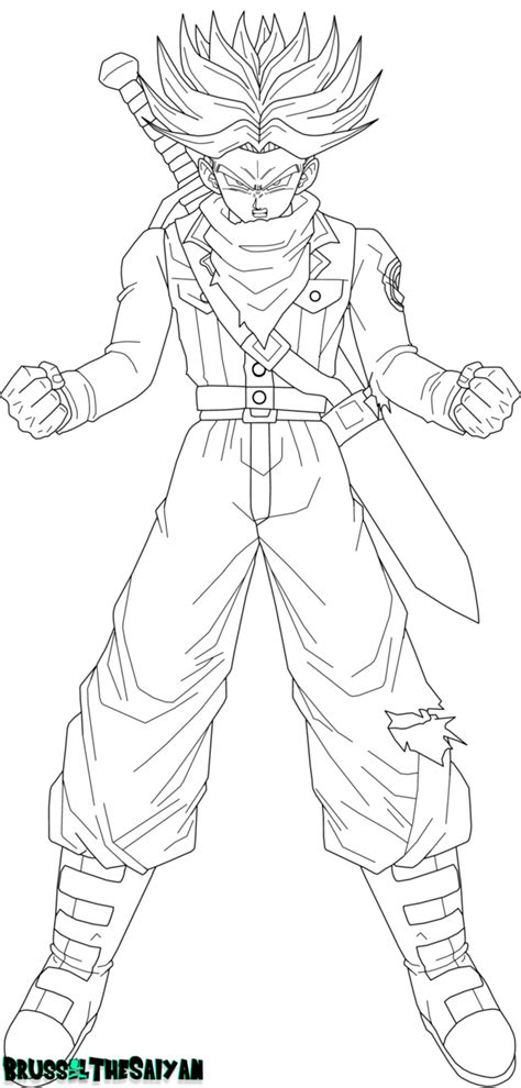 Super sayian trunks louring pages