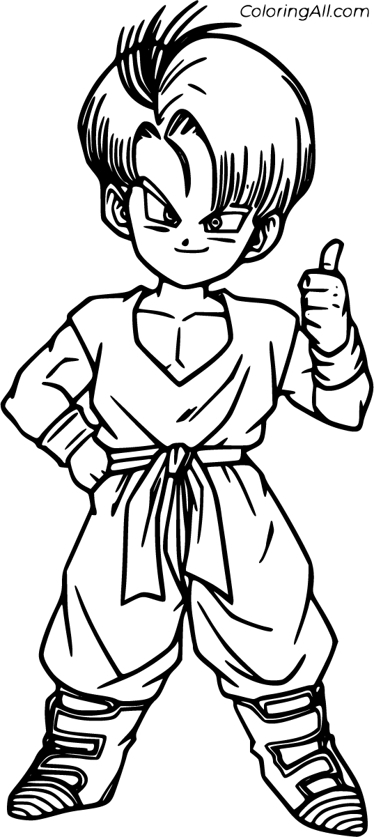 Trunks coloring pages