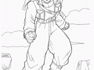 Best dragon ball z coloring pages for kids