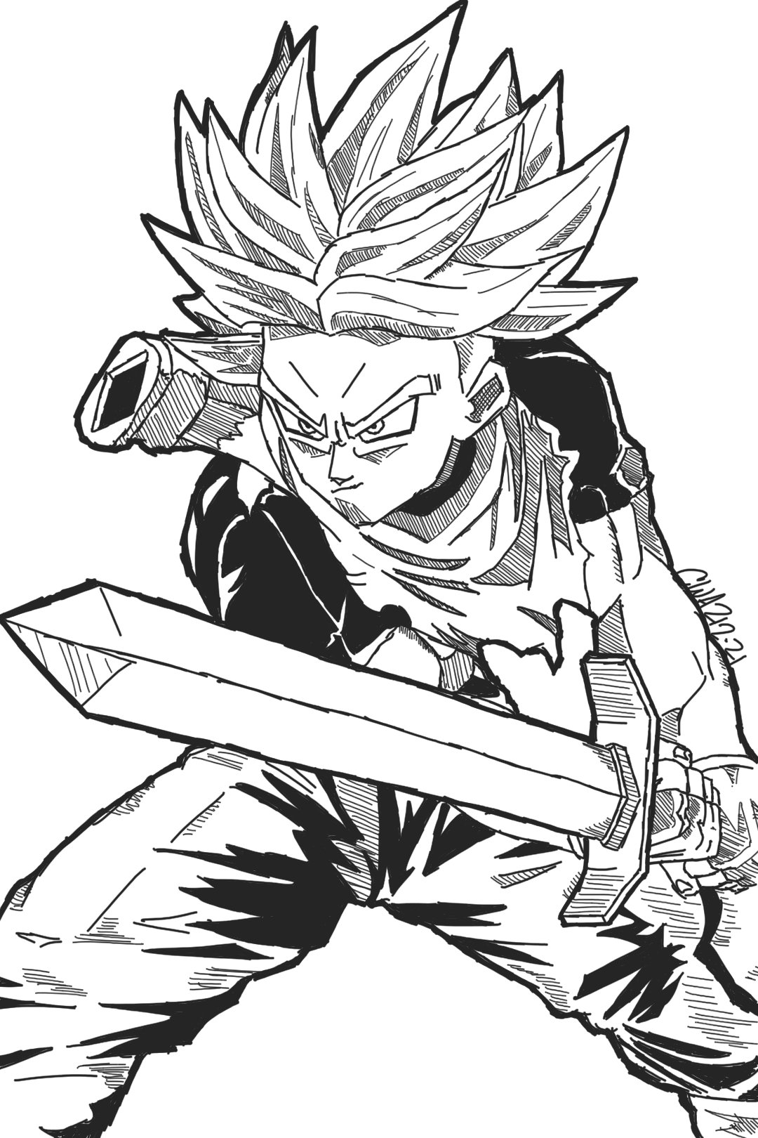 Chuck parry on x future trunks