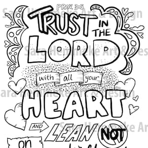 Proverbs coloring