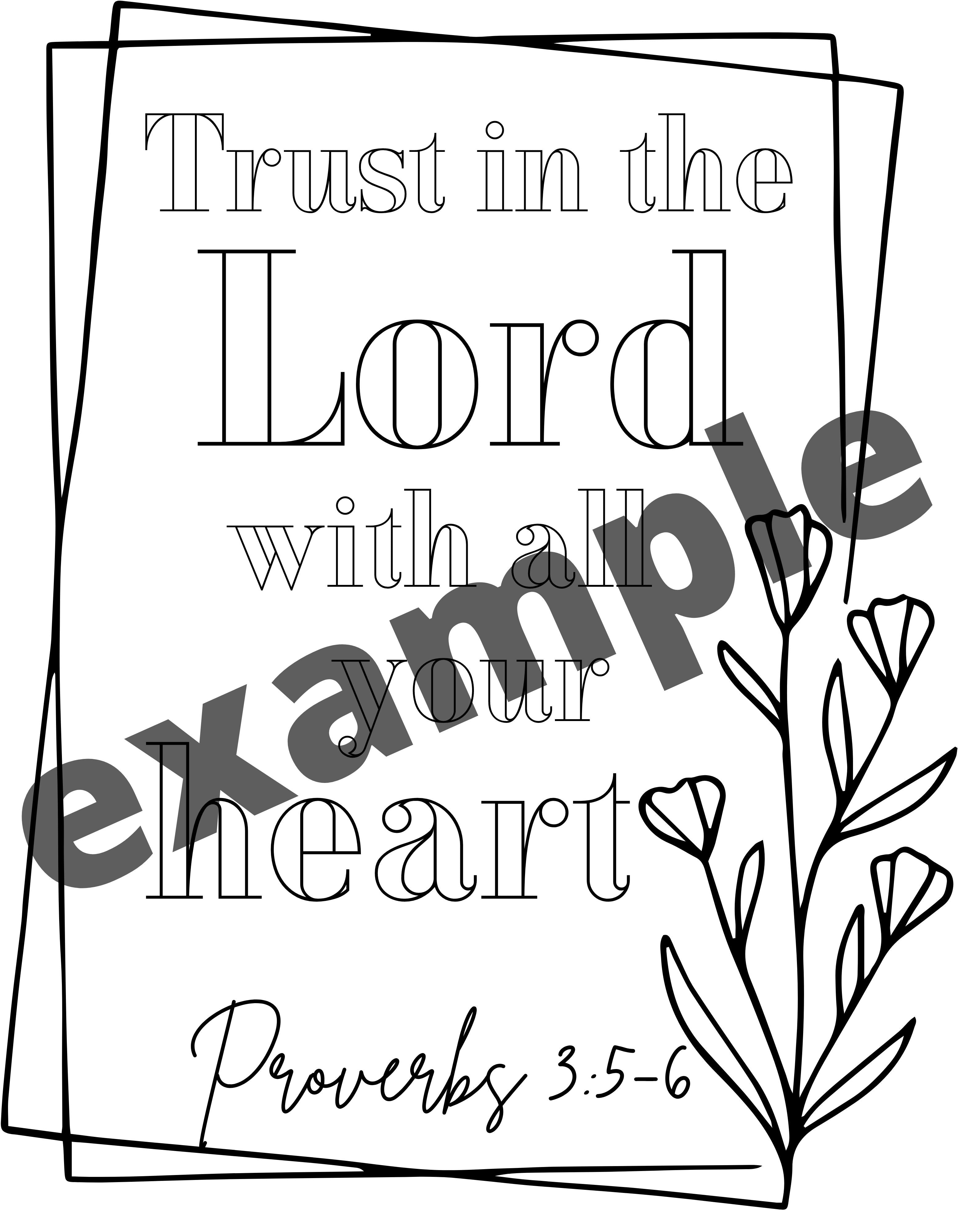 Faith printables