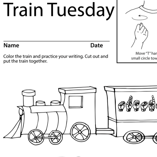 Coloring sheet