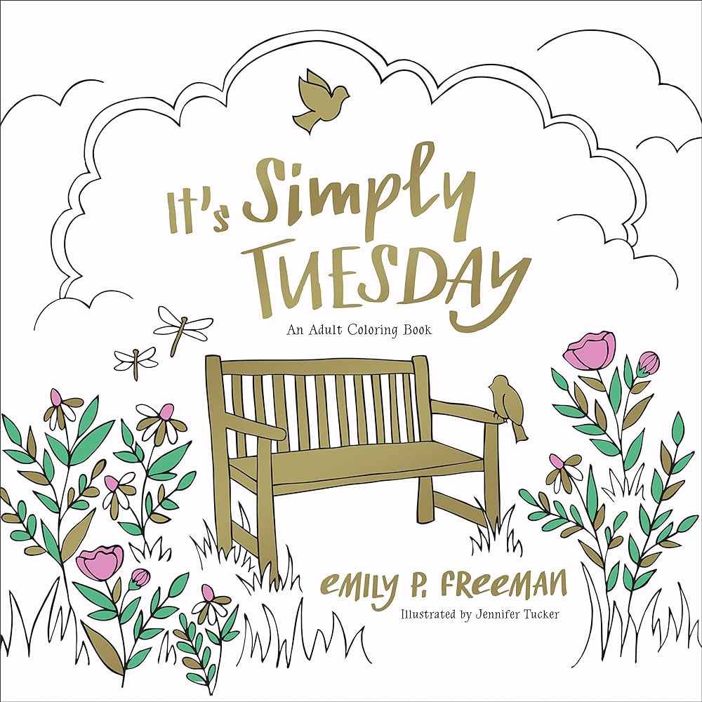 Its simply tuesday an adult coloring book