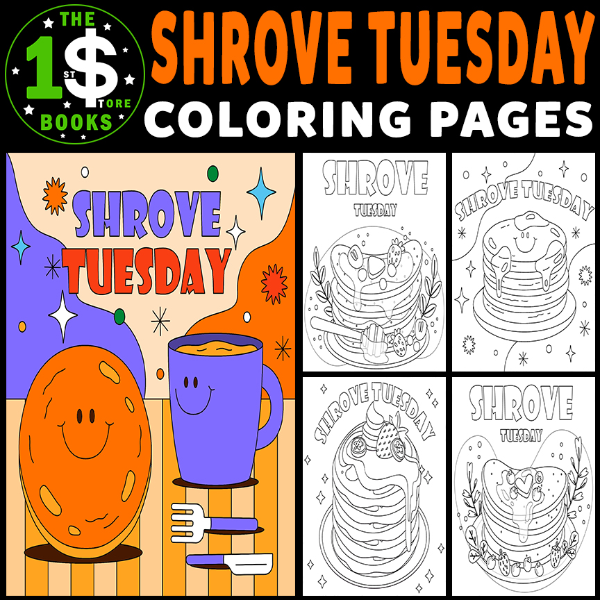 Shrove tuesday coloring pages february holiday coloring sheets made by teachers