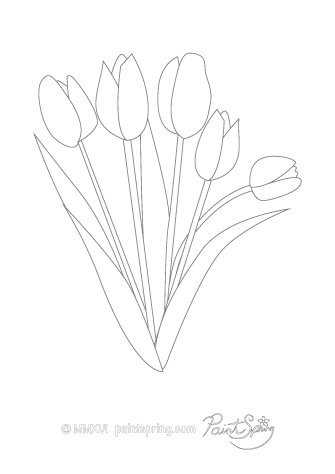 Printable flower adult coloring book get free pages