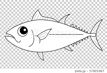 Tuna coloring page