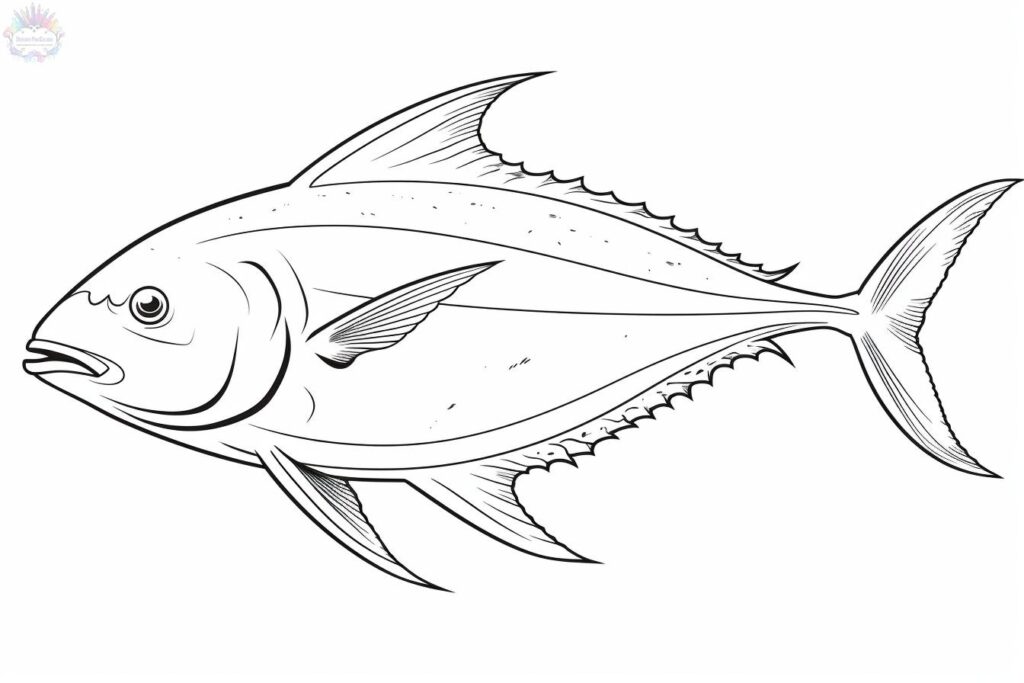 Fish coloring pages