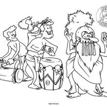 The tundra coloring pages