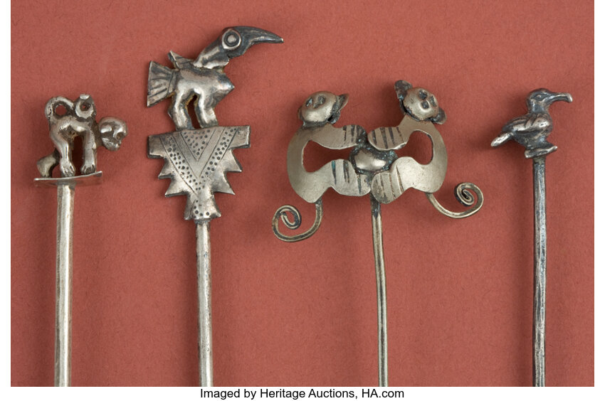 Collection of four inca tupus american indian art jewelry and lot heritage auctions
