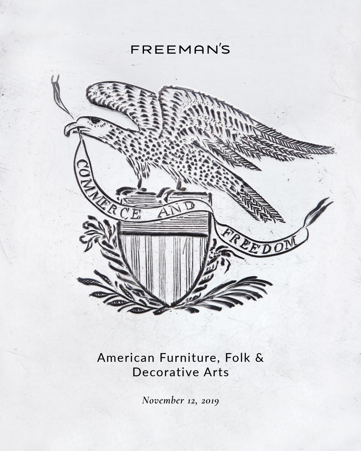 American furniture folk decorative arts by freemans