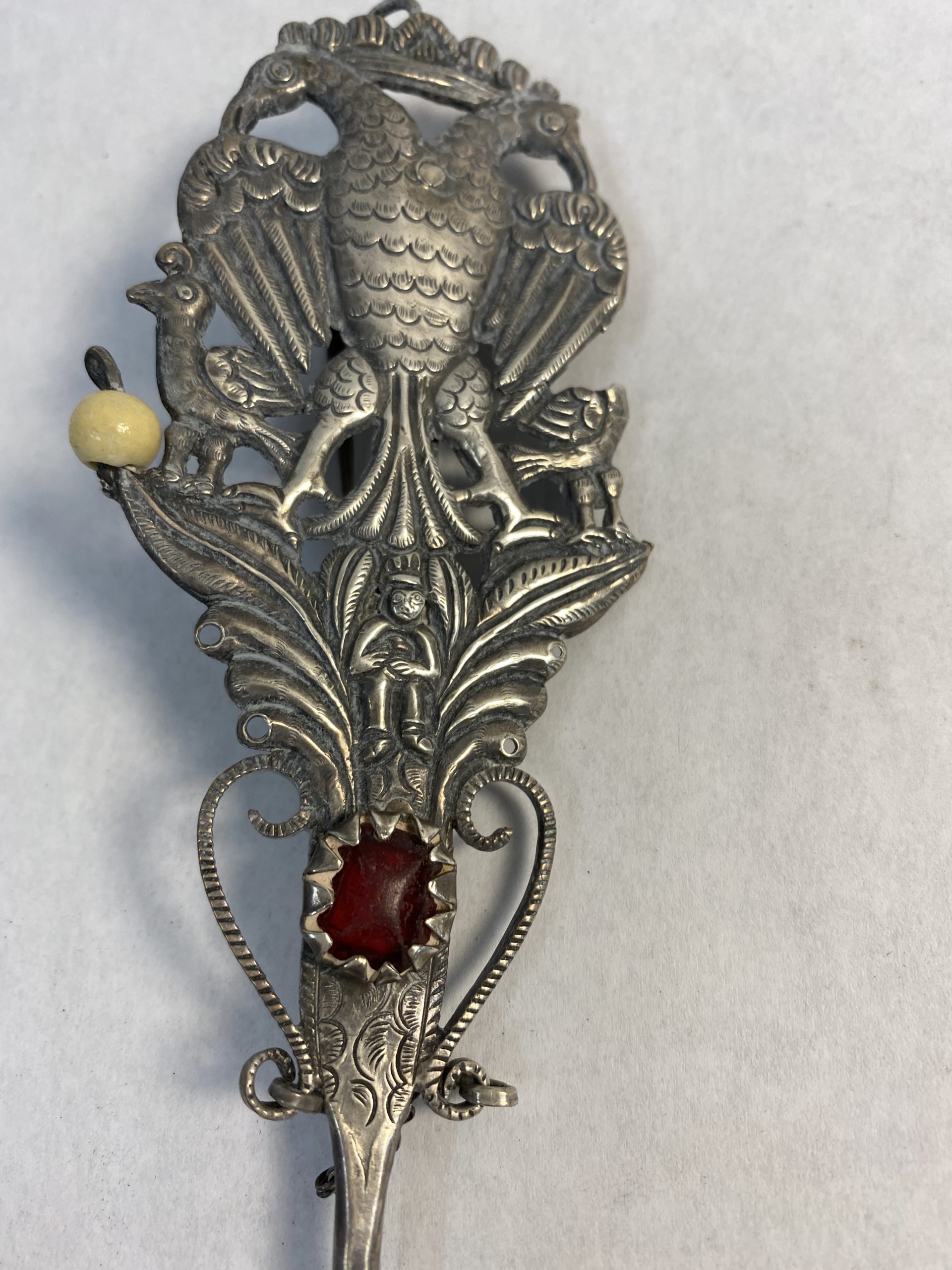 Colonial spanish silver tupus