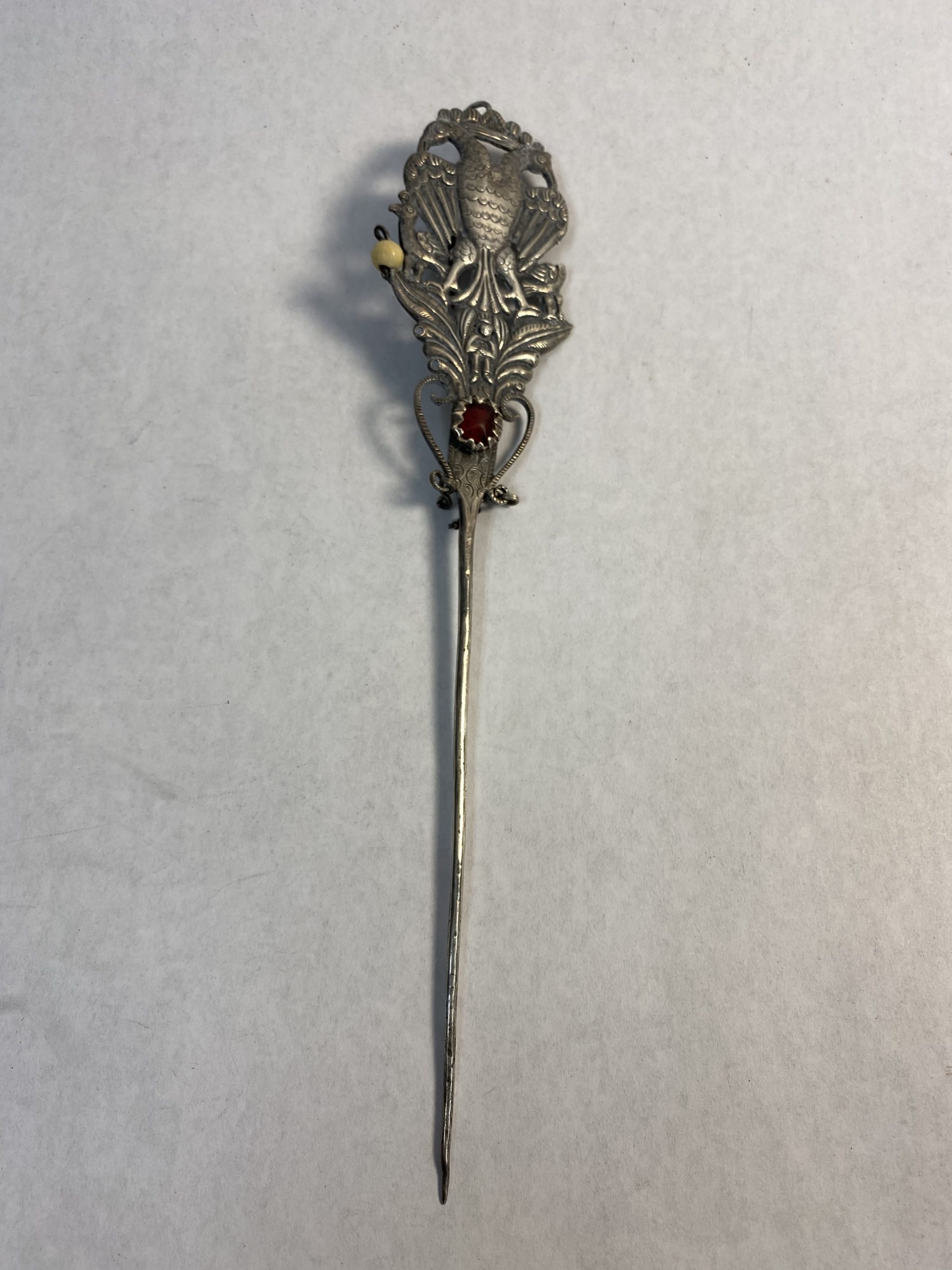 Colonial spanish silver tupus