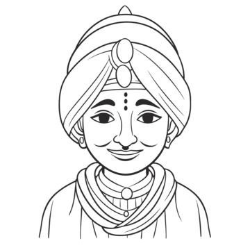 Indian turban vector art png images free download on