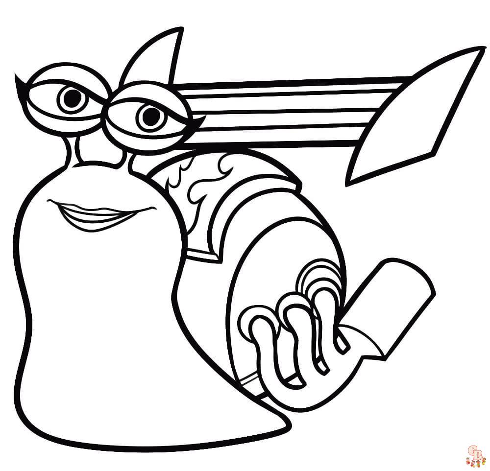 Printable turbo coloring pages free for kids and adults
