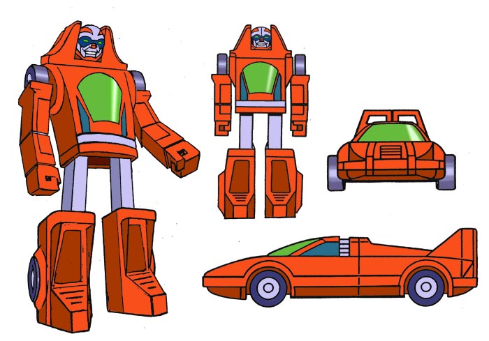 Challenge of the gobots turbo animation model by zobovor on