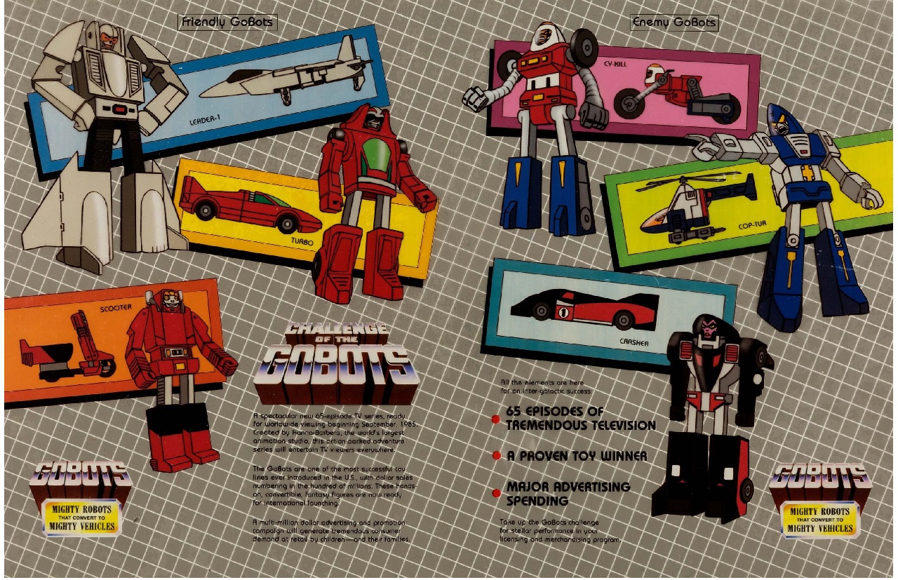 Challenge of the gobots tv series â