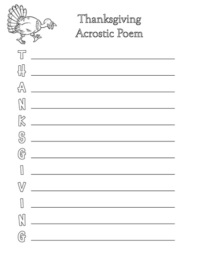 Thanksgiving activity book â tims printables