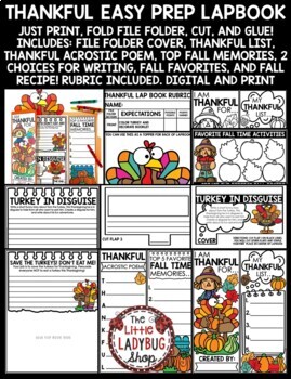 Turkey thanksgiving activities i am thankful for fall writing prompts november
