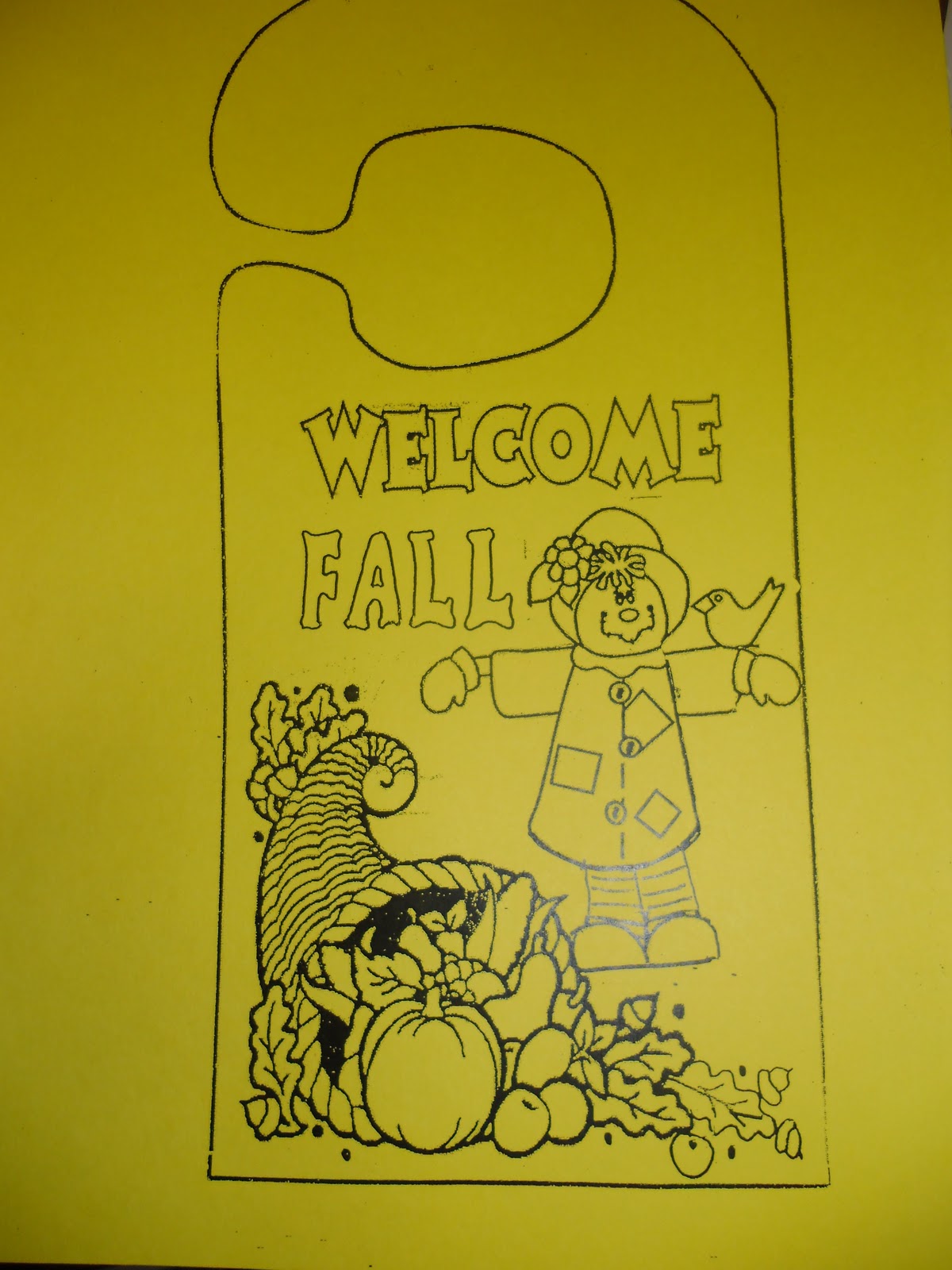 Fall acrostic poetry and scarecrows â patties classroom