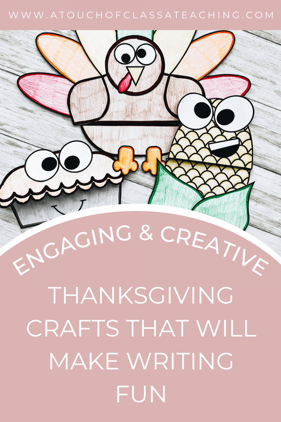 Engaging creative thanksgiving crafts that will make writing fun â
