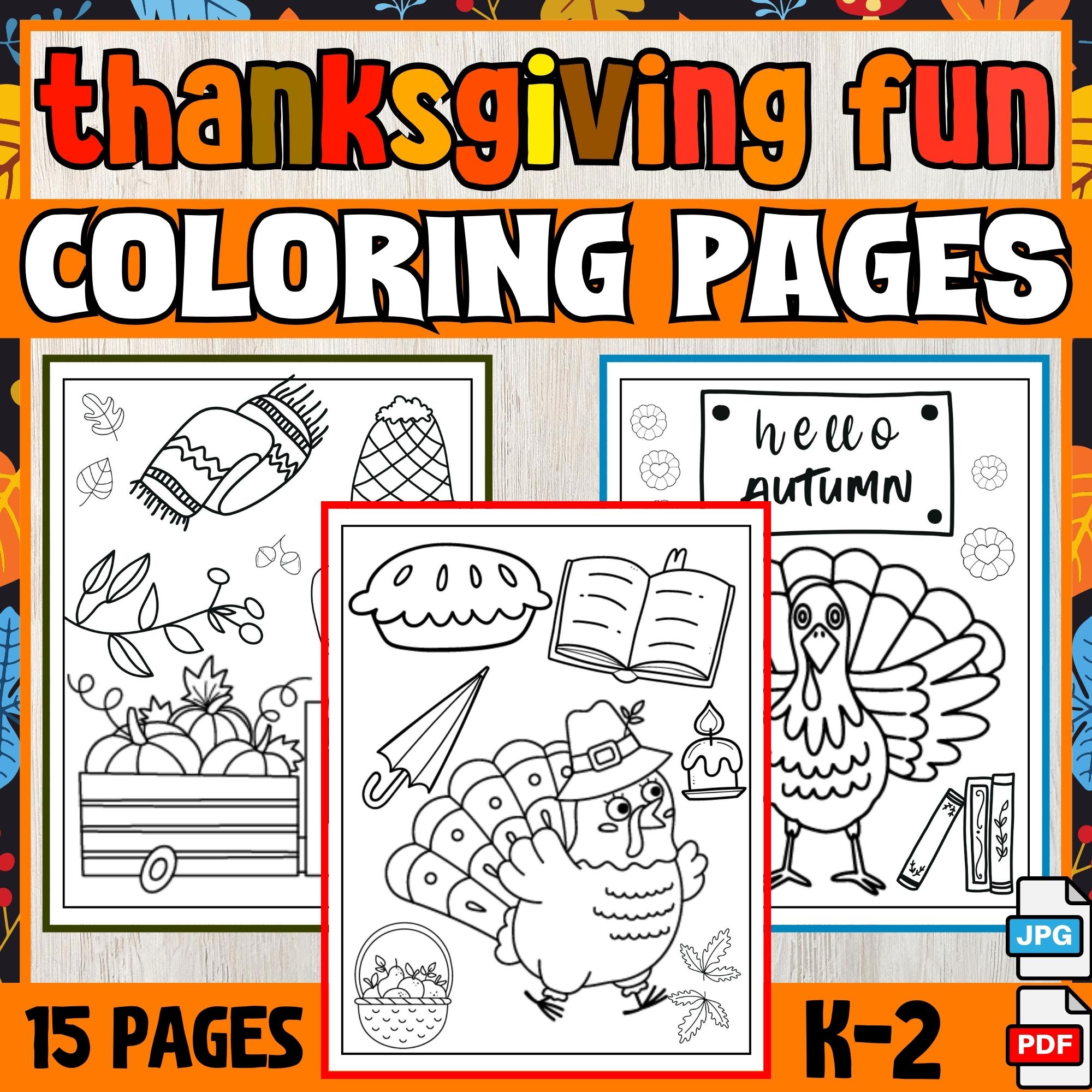Thanksgiving turkey coloring pages october fall activities pumpkin worksheets made by teachers