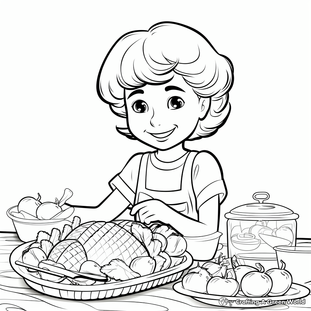 Turkey coloring pages