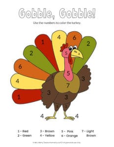 Free terrific turkey coloring pages for kids mrs merry