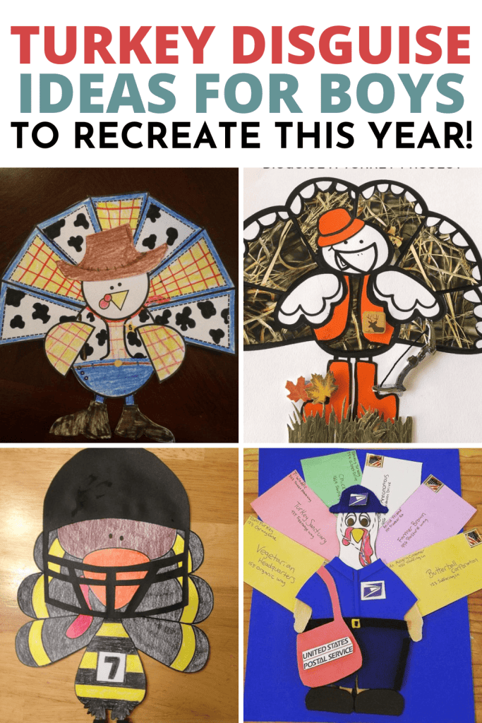 Best turkey disguise project ideas for boys