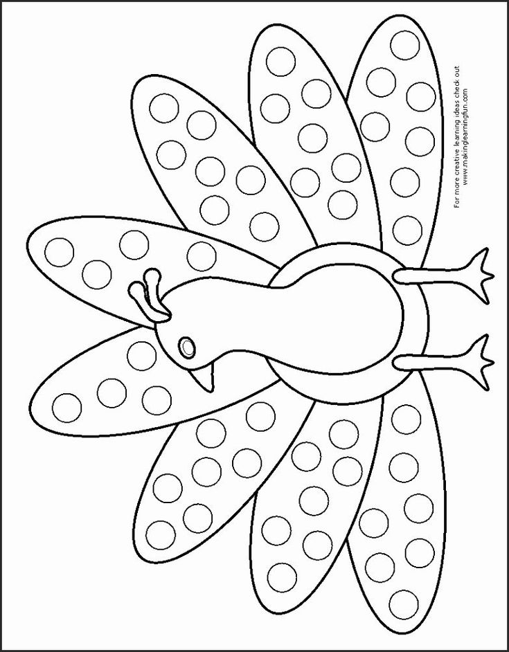 Do a dot art free printables duogd new do a dot art coloring pages az coloring pages do a dot dot markers kindergarten art projects