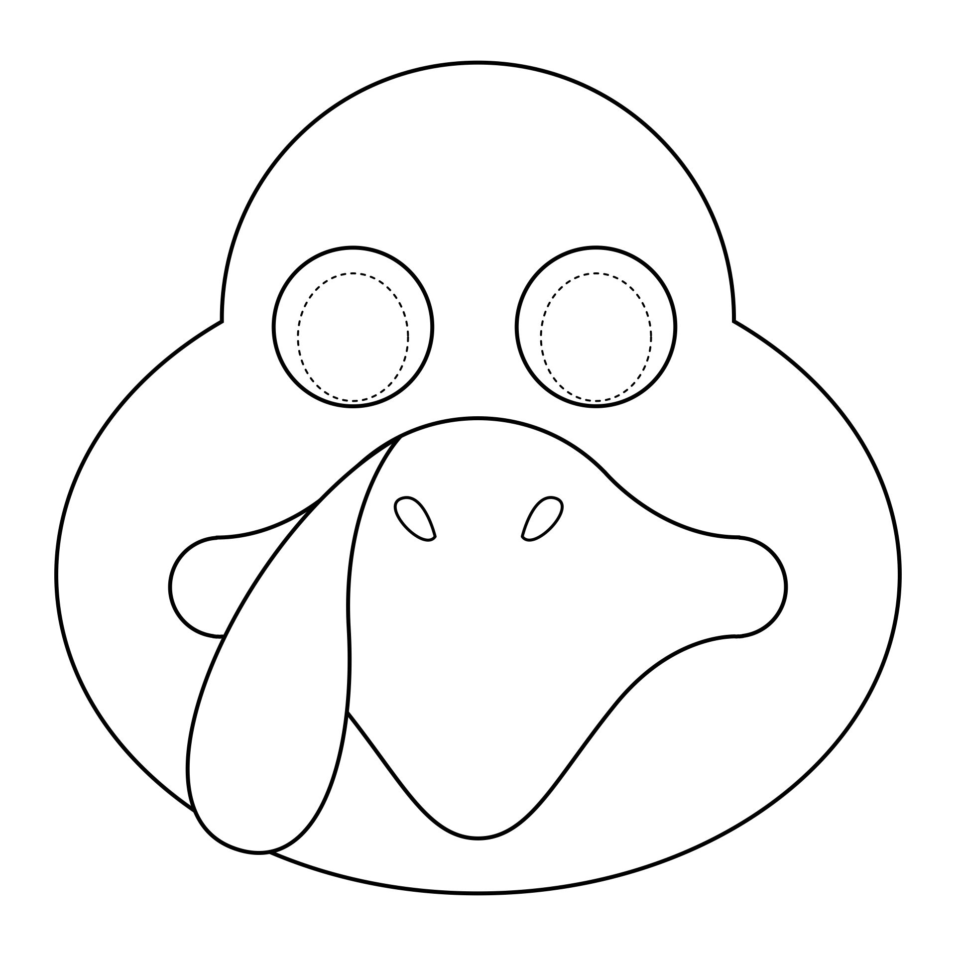 Best printable thanksgiving coloring crafts pdf for free at