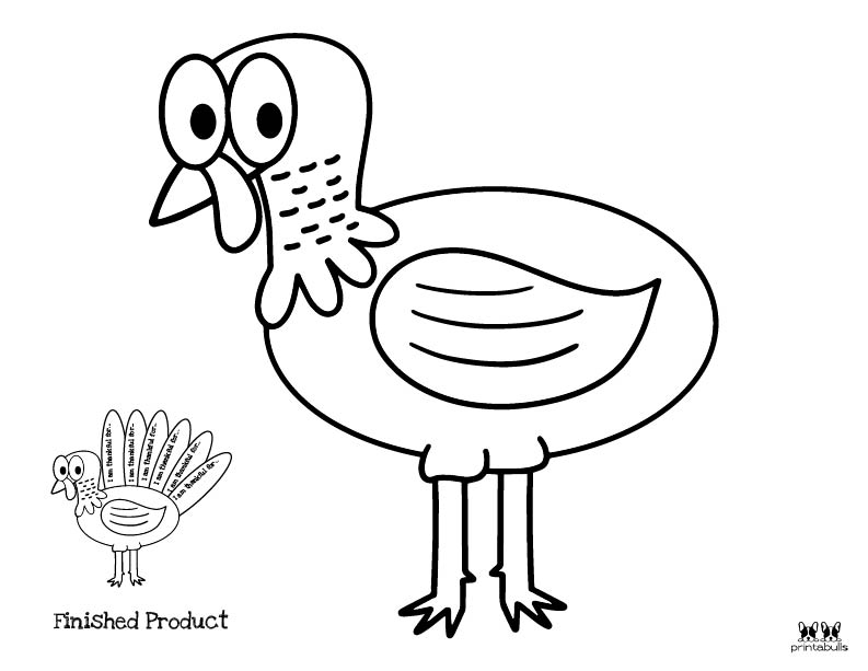 Free printable turkey templates