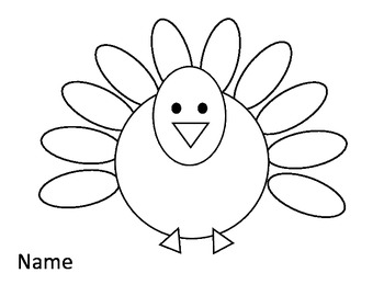 Color the turkey feathers worksheet by beth reid tpt
