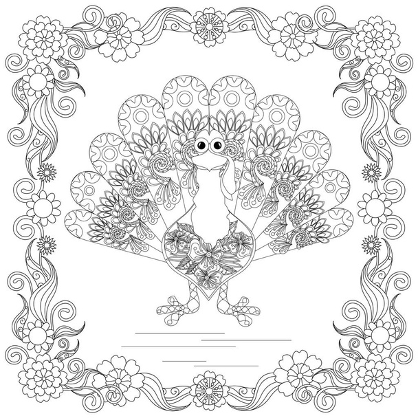 Coloring page for children free stock vectors