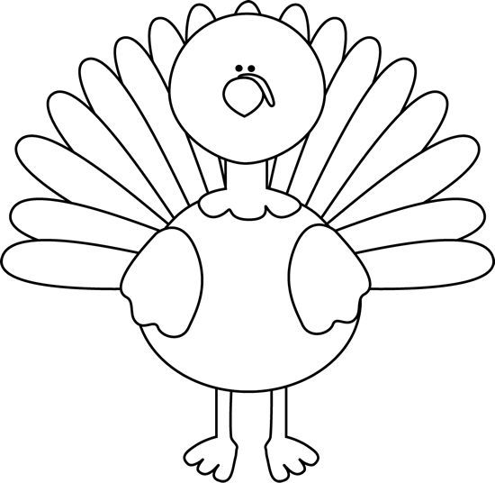 Turkey coloring pages pdf