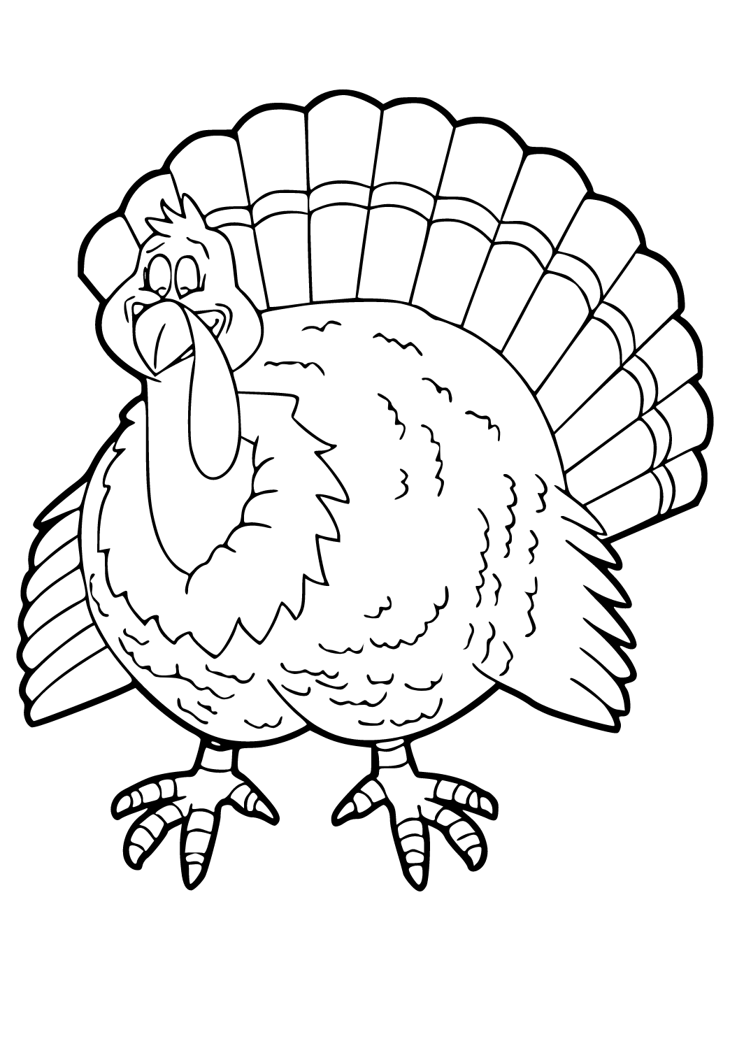 Free printable turkey legs coloring page sheet and picture for adults and kids girls and boys