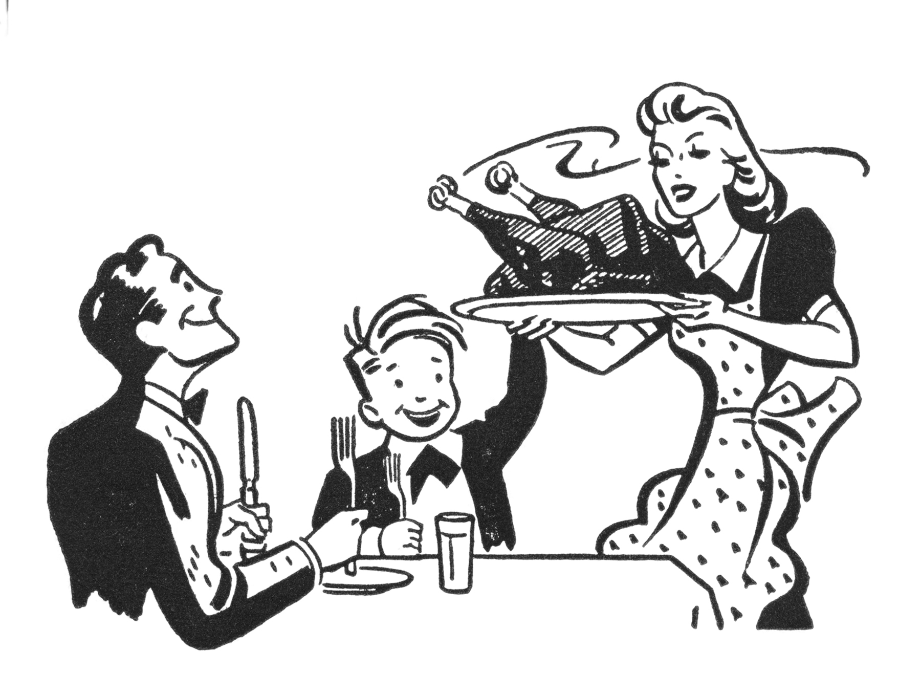 Roast turkey clipart thanksgiving